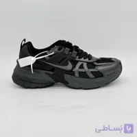 کتونی نایک وی تو کی مشکی دودی تیره | Nike V2K Run Dark Smoke Grey/Black