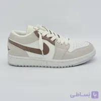 کتونی ایر جردن وان لو کرم قهوه‌ای | Air Jordan 1 Low Cream Brown