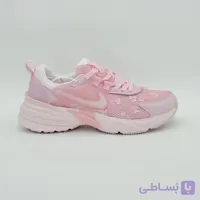 کتونی نایک وی تو کی صورتی گل‌دار | Nike V2K Run Pink Floral