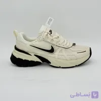 نایک وی تو کی کرم مشکی | Nike V2K Run Beige/Black