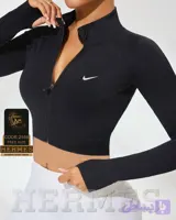 کراپ فینگردار NIKE استین رگلان