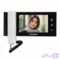پکیج آیفون تصویری سوزوکی sz-730i بدون حافظه 7 اینچ 1 تا 5 واحد(سفید مشکی)