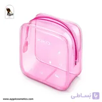 کیف کلاچ آرایشی pvc شفاف کیکو میلانو KIKO MILANO