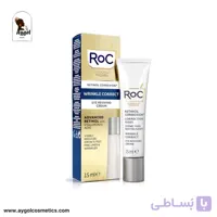 کرم دور چشم رینکل کورکت رک سری رتینول کورکشن ROC RETINOL CORREXION WRINKLE CORRECT EYE REVIVING CREAM