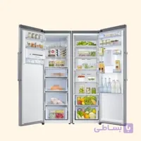 یخچال فریزر دوقلو سامسونگ مدل RR39M73107F و RZ32M71207F رنگ سفید