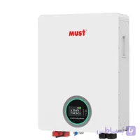 باتری لیتیوم فسفات آهن MUST با ظرفیت 2.5 کیلووات ساعت مدل LP16-24100 | برند ماست | 25.6 ولت | 100 آمپر