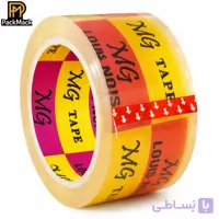 چسب پهن ۵سانتی امجی MG بی صدا طول ۹۰یارد