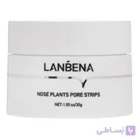 ماسک کرمی بینی لنبنا مدل سر سیاه وزن 30 گرم مناسب انواع پوست، لایه‌بردار، کوچک کننده منافذ باز، کاهش دهنده چربی، ضد جوش، روشن‌کننده و درخشان‌کننده بدون الکل و بدون رایحه
