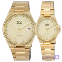 ساعت مچی ست کیو اند کیو کوارتز مدل S21A-006VY و S22A-006PY