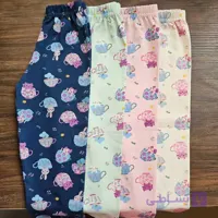 شلوار راحتی پنبه کودک دخترانه طرح فانتزی کد 2875