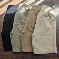 شلوارک کتان اسپرت بچه گانه کد 2852