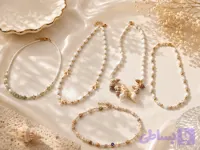 گردنبند صدفی زنانه مدل ساحلی | Qazal Bijoux