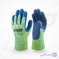 دستکش ضد برش کف مواد لتکس FOX ( کد: 2107 )