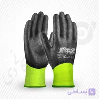 دستکش ضد برش واقعی، تمام مواد لتکس FOX ( کد: 1311 )