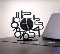 ساعت رومیزی طرح اعداد مینیمال