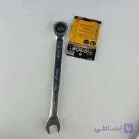 آچار یکسر رینگ جغجغه و یکسر تخت با روکش نیکل سایز 10 _ برند اصلیHotecheهوتچ(192303)