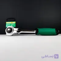آچار جغجغه ای درایو 1.2 - کله متحرک قابل چرخش - فوق صنعتی - دندانه ریز - برند اصلی Hoteche هوتچ (200007)