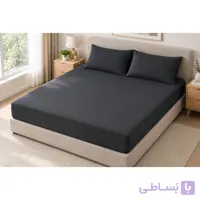 نیم ست ملحفه کشدار و روبالشت تخت 180*200 جنس میکرو براش