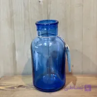 گلدان شیشه رنگی مدل H