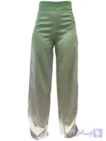 شلوار ساتن ال ایکس وارداتی زارا رنک اطلسی سایز 38 تا44