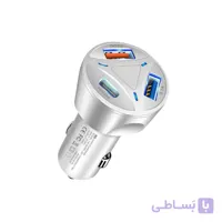 شارژر فندکی مدل QC3.0 Charger-PD-55W