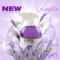 اسپری خوشبو کننده هوا ایفل Eyfel رایحه لوندر Lavender