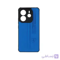 کاور Ferrari طرح چرم سوزنی Xiaomi Redmi Note 14