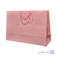 ساک دستی ایندربرد صورتی ۲۳۰ گرم سایز ۲۴.۳۵.۱۲