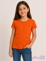 تیشرت بچگانه برند اسمارا کیدز esmarakids نخ پنبه یقه گردپهن 4 رنگ سایز 8 -10 سال