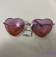 عینک آفتابی زنانه uv400 طرح قلب کد 429