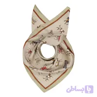 مینی اسکارف نخ، ساتن زنانه مدل 030 با طول و عرض 65×65 سانتی‌متر