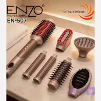 سشوار برس دار حالت دهنده حرفه ای ۱۵۰۰ وات انزو پروفشنال مدل EN-507