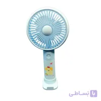 پنکه شارژی دستی مدل 39-44576 طرح خرگوش