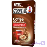 کاندوم ناچ کدکس مدل Delay And Coffee بسته 12 عددی