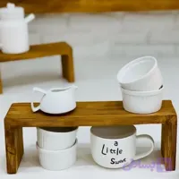 شلف رومیزی مدل چوبی mini تیشه