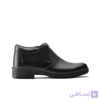 پوتین مردانه چرم تبریز مدل تایماز هشترک بی بند زیره تزریق پی یو