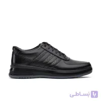 کفش اسپرت چرم تبریز ماکسیم بندی زیره تزریق دورنگ