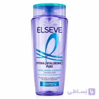 شامپو لورآل السو مدل هیدرا هیالورونیک پیور (Hydra Hyaluronic Pure) مناسب موهای چرب