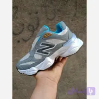 کفش اسپرت 37تا44 طوسی نیوبالانس 9060 مردانه پسرانه خاکستری