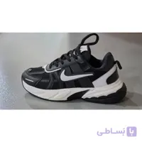 کفش ویتوکی32تا36پسرانه بچه گانه سفید مشکی نایک اسپرت نایکی وی توکی v2k ویتو کی