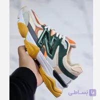 کفش 41تا44 مردانه با اسپرت سبز سفید نیوبالانس 9060