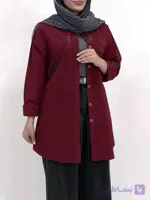 تونیک مانتویی زنانه مدل آوا