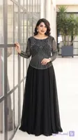 ماکسی مجلسی زنانه سایز بزرگ مدل لعیا