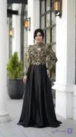 لباس مجلسی مزونی و پوشیده مدل سیندرلا