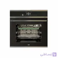 فر توکار برقی کن مدل فابیو M استیل‌مشکی