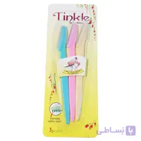 تیغ اصلاح و ابرو Tineke مجموعه ۳ عددی اورجینال