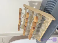 جا ادویه ۱۸ تایی با استند چوب روسی ضدآب