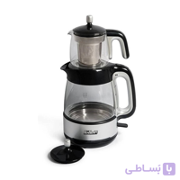 چای ساز فلر سیلور مشکی مدل TS070 BKS