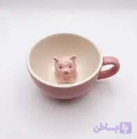 فنجون سوپرایزی خوک عاشق