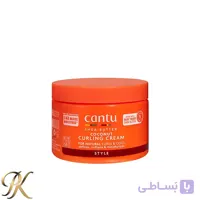 کرم فر کننده و آبرسان مو کانتو شی باتر مدل Coconut Curling Cream